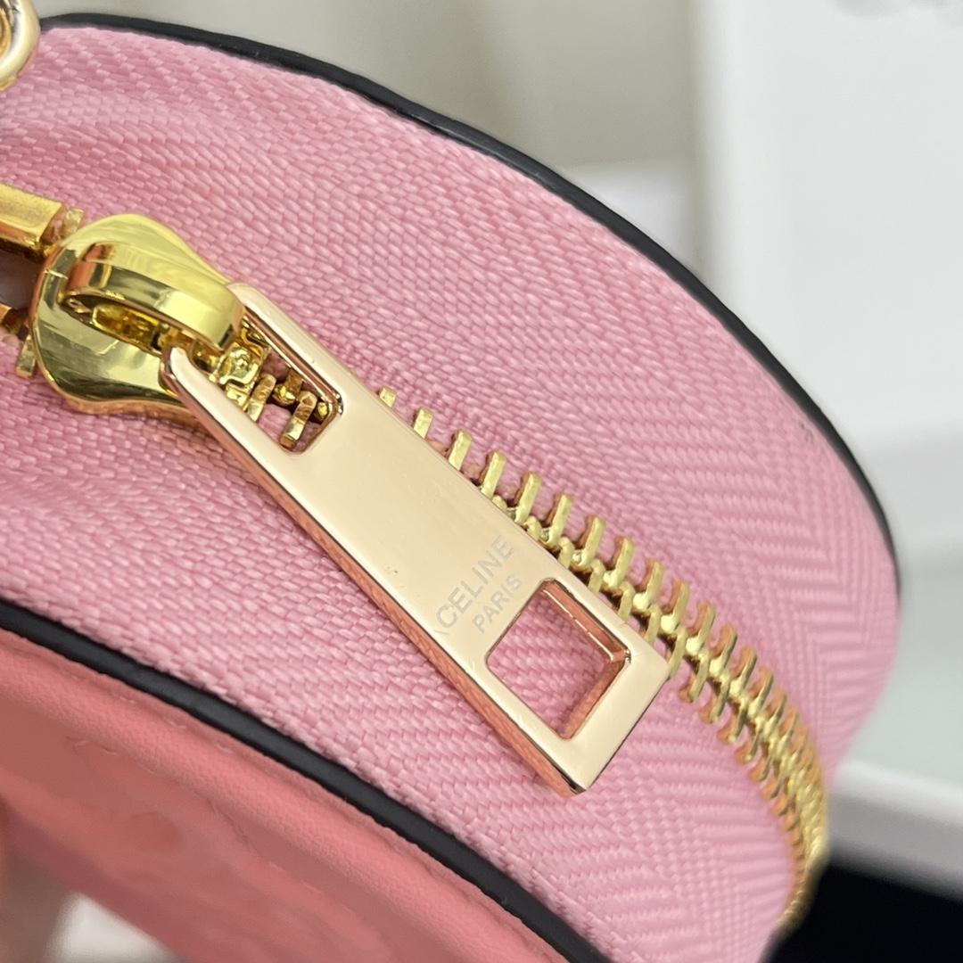 Celine Geldbörse mit Haken Cuir Triomphe aus glattem Kalbsleder - EUR FASHION
