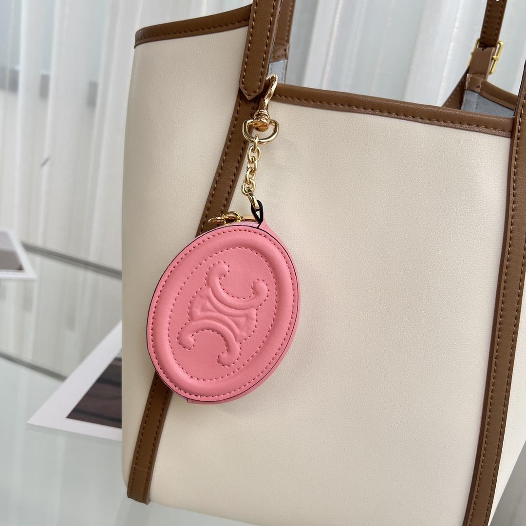 Celine Geldbörse mit Haken Cuir Triomphe aus glattem Kalbsleder - EUR FASHION