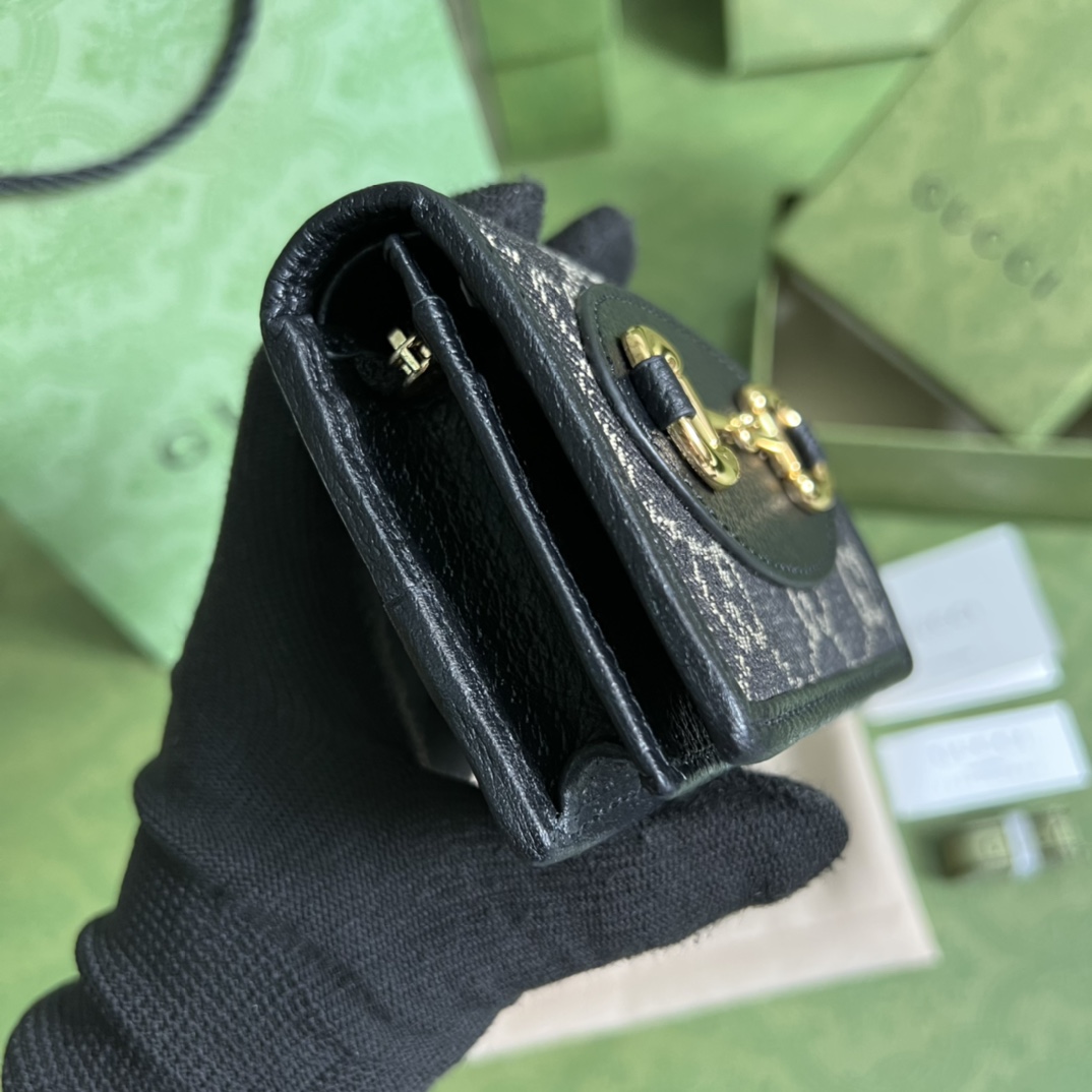 Gucci Horsebit 1955 Kartenetui (11–8,5–3 cm) 621887 - EUR FASHION