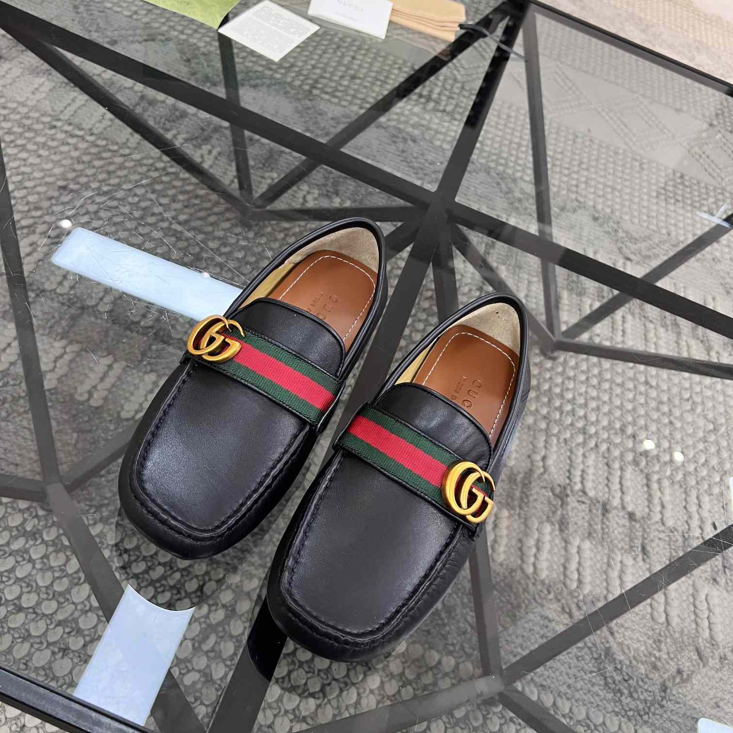 Gucci Herren-Loafer mit ineinandergreifendem G (nach britischer Größe) - EUR FASHION