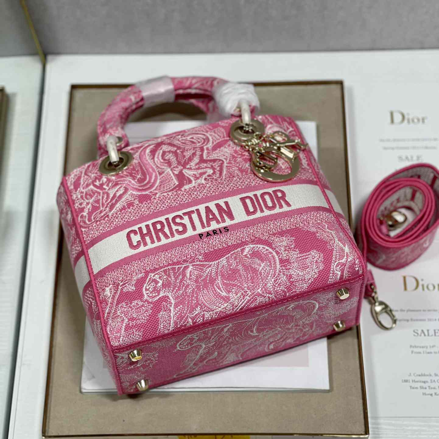 Dior Medium Lady D-Lite Tasche (24-20-11cm) - EUR FASHION