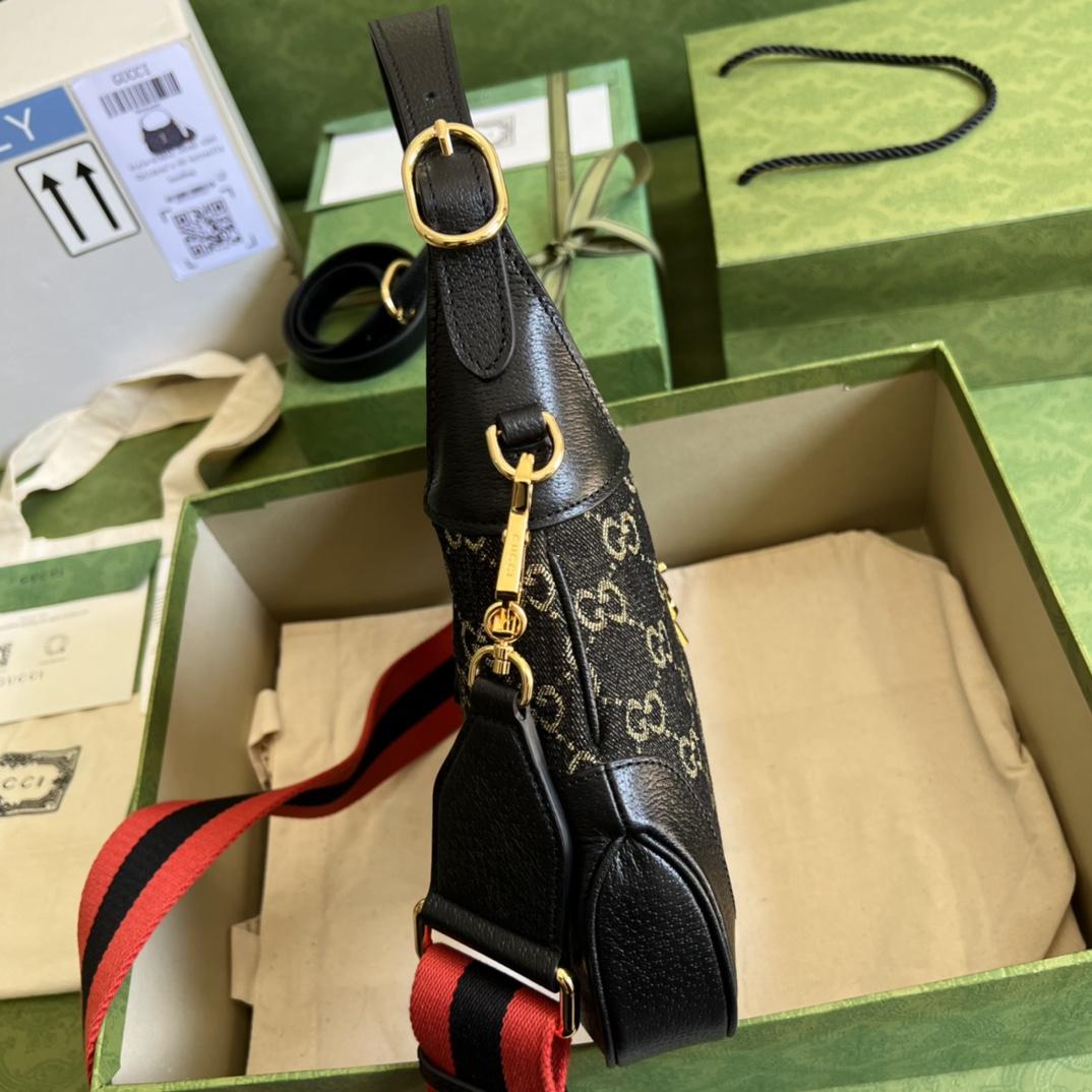 Gucci Jackie 1961 Kleine Umhängetasche (28-19-4,5 cm) - EUR FASHION