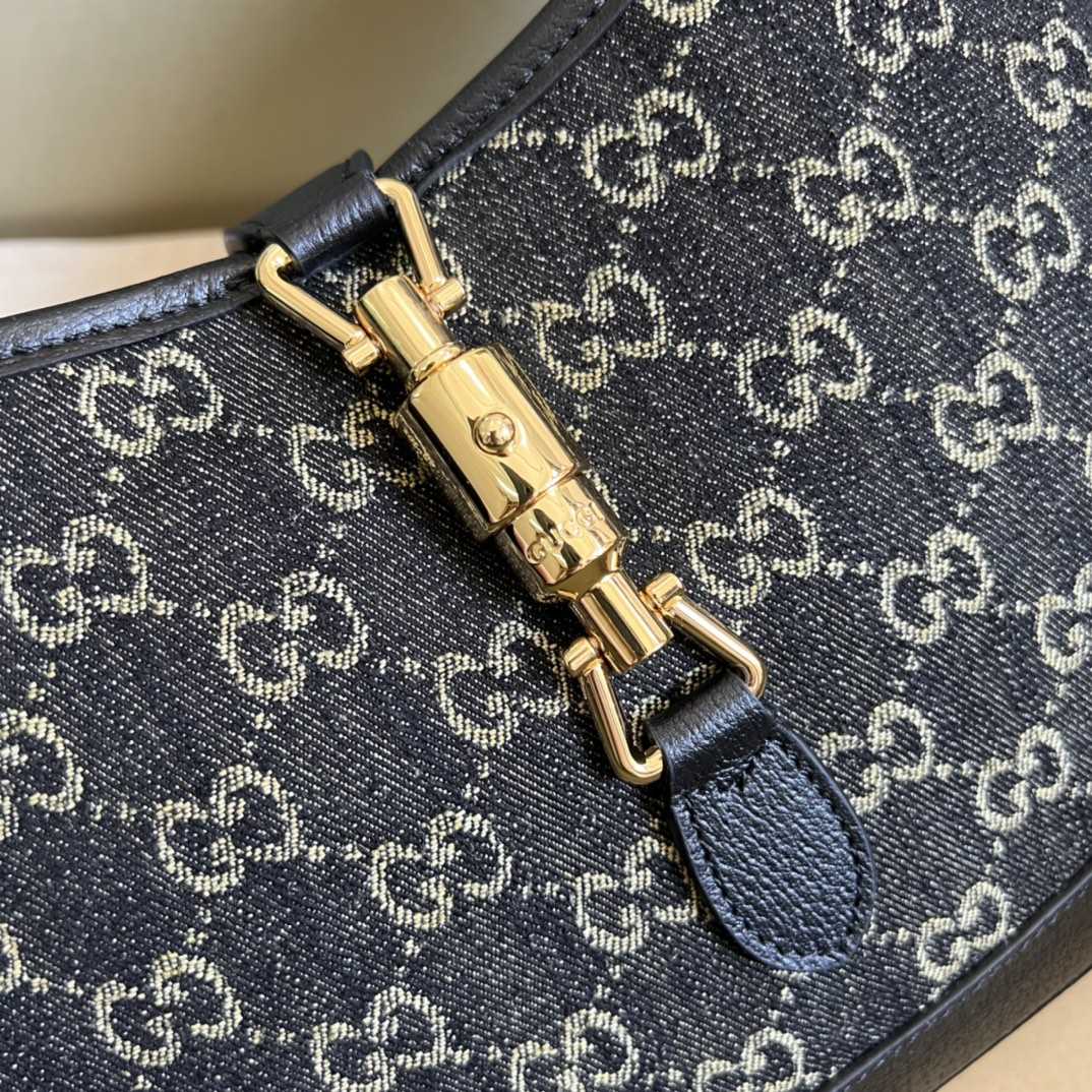 Gucci Jackie 1961 Kleine Umhängetasche (28-19-4,5 cm) - EUR FASHION