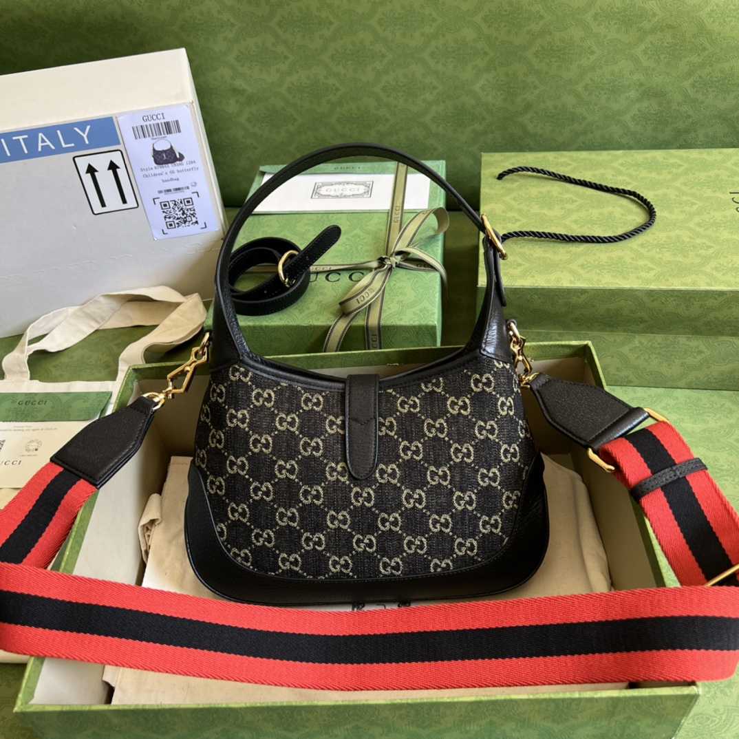 Gucci Jackie 1961 Kleine Umhängetasche (28-19-4,5 cm) - EUR FASHION