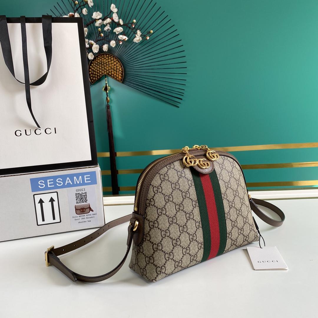 Gucci Ophidia GG Kleine Umhängetasche (23-19-8 cm) - EUR FASHION
