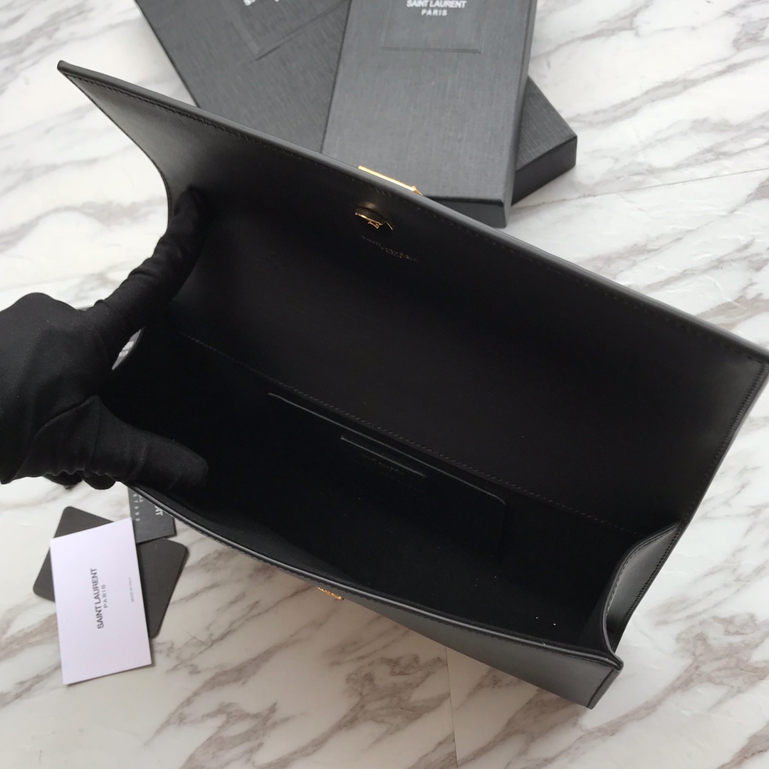 Saint Laurent – ​​klassische Handtasche ohne Quaste (27–12,5–5 cm) - EUR FASHION