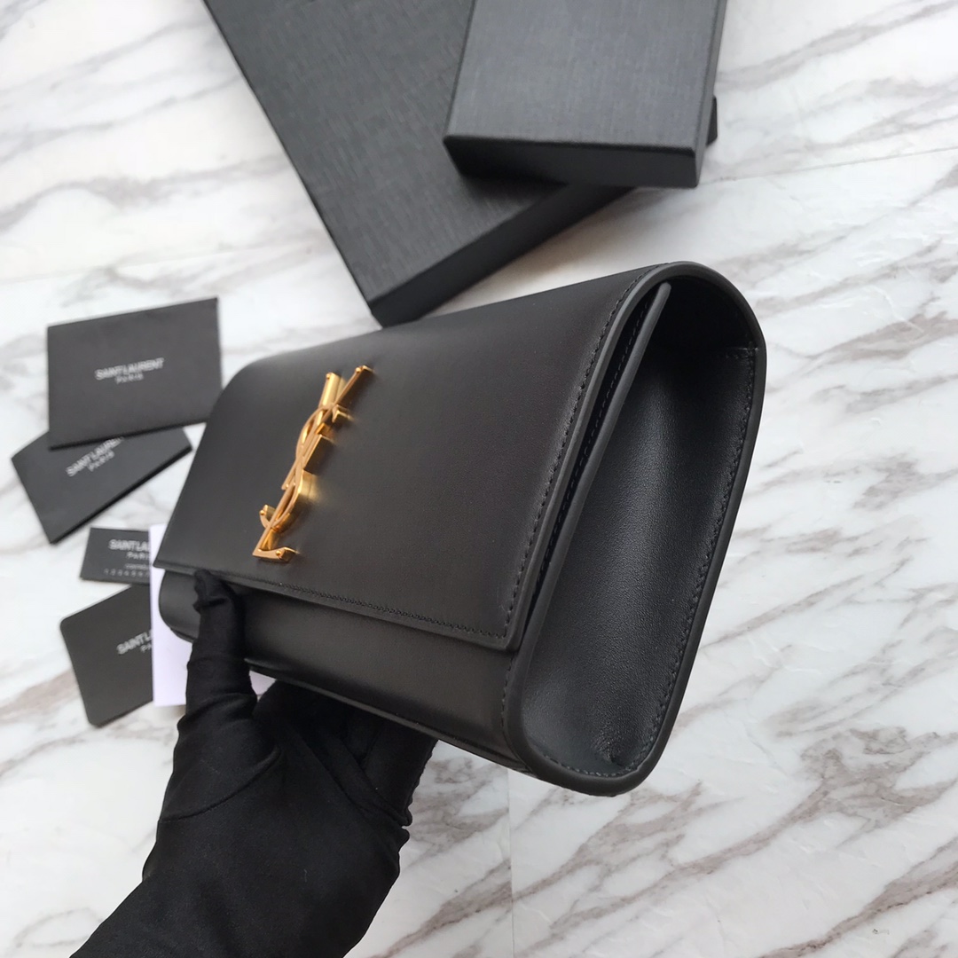 Saint Laurent – ​​klassische Handtasche ohne Quaste (27–12,5–5 cm) - EUR FASHION