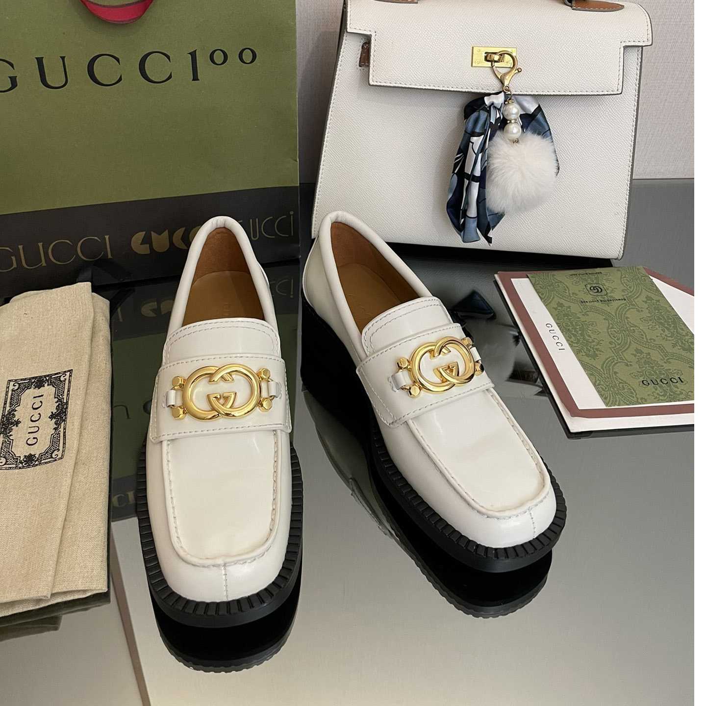 Gucci Damen-Loafer mit ineinandergreifendem G - EUR FASHION