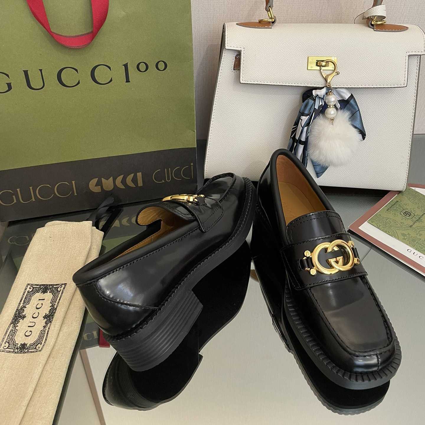 Gucci Damen-Loafer mit ineinandergreifendem G - EUR FASHION