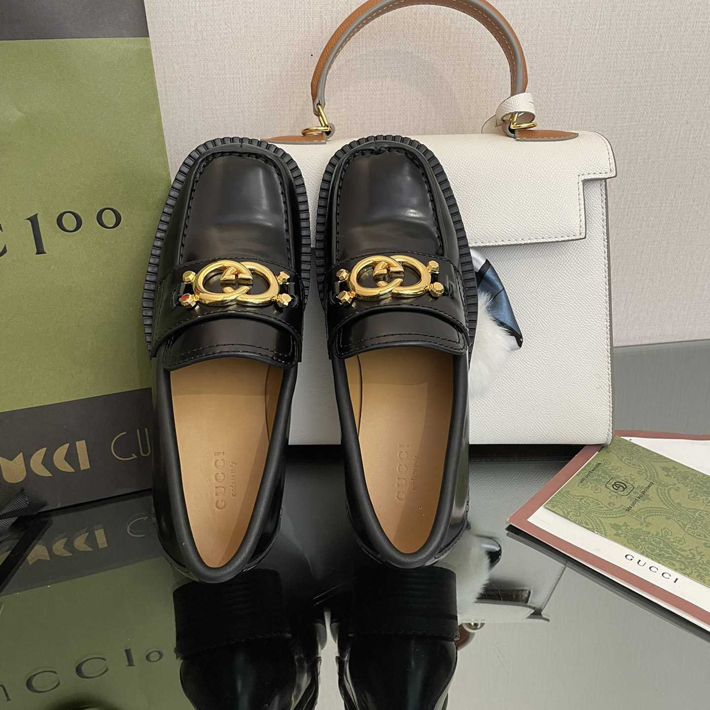 Gucci Damen-Loafer mit ineinandergreifendem G - EUR FASHION