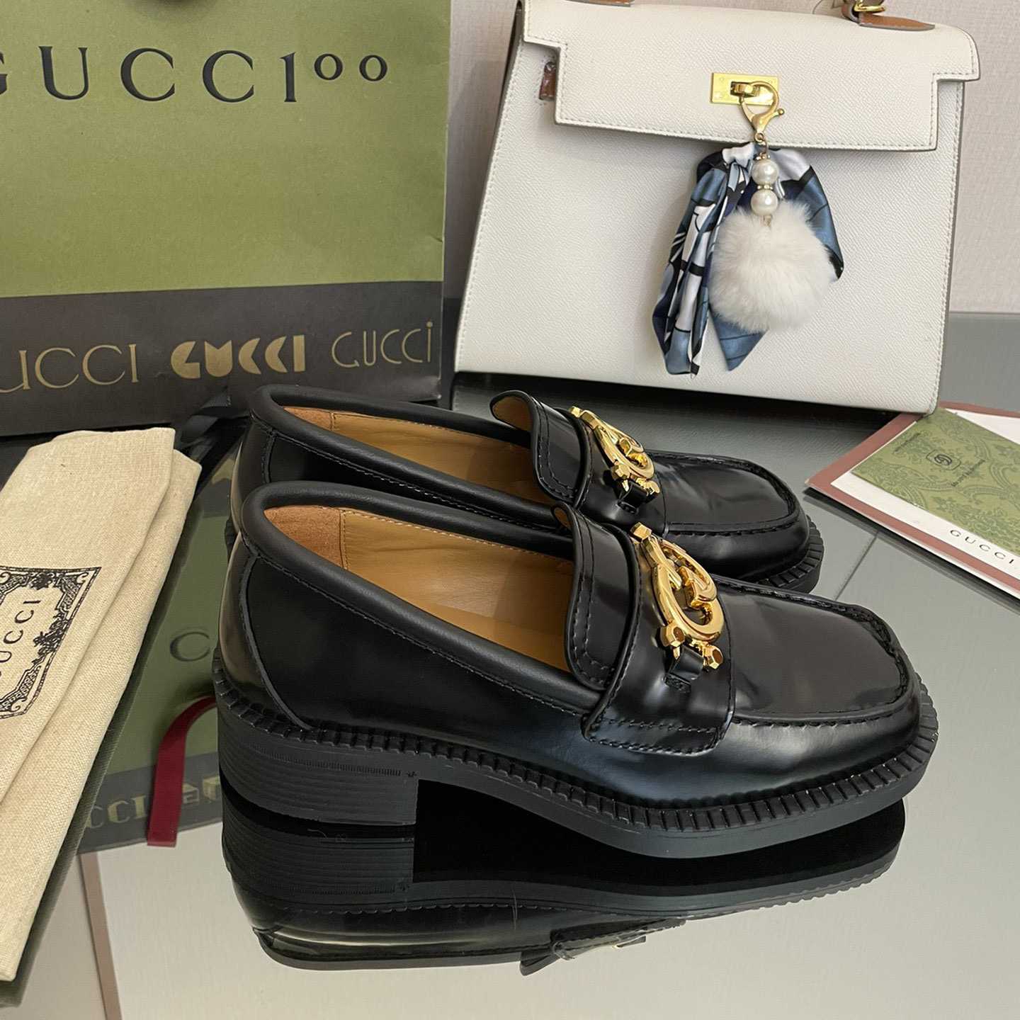 Gucci Damen-Loafer mit ineinandergreifendem G - EUR FASHION