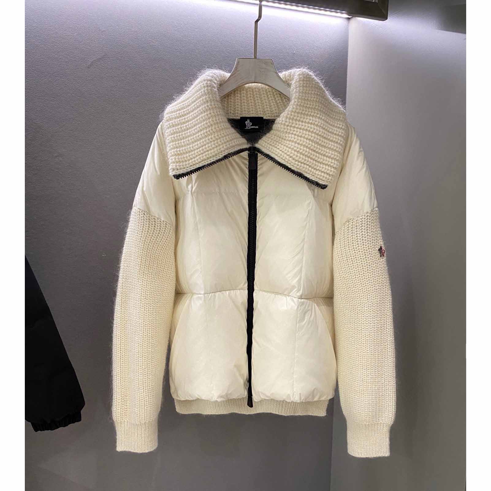 Moncler wattierter Woll-Cardigan - EUR FASHION