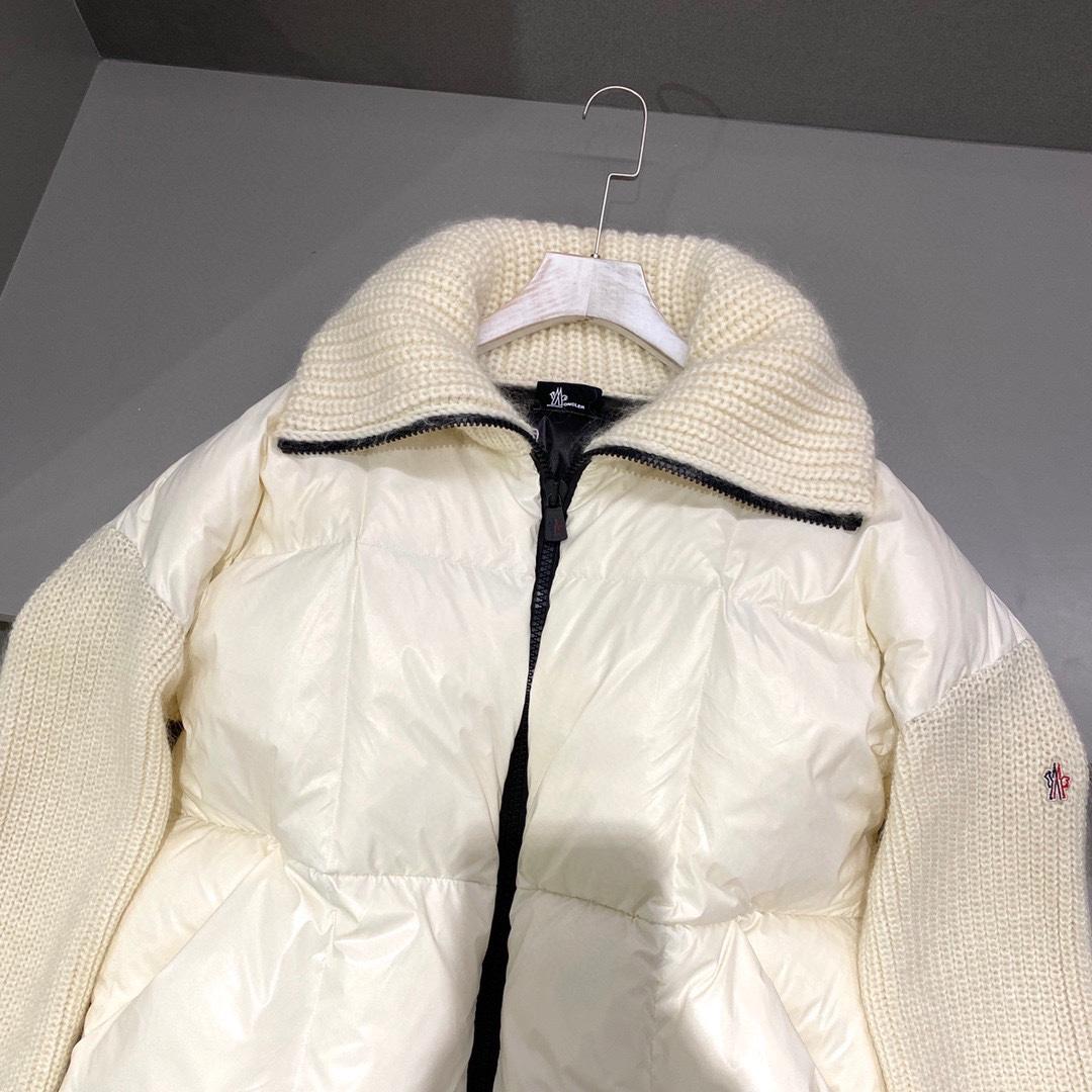 Moncler wattierter Woll-Cardigan - EUR FASHION