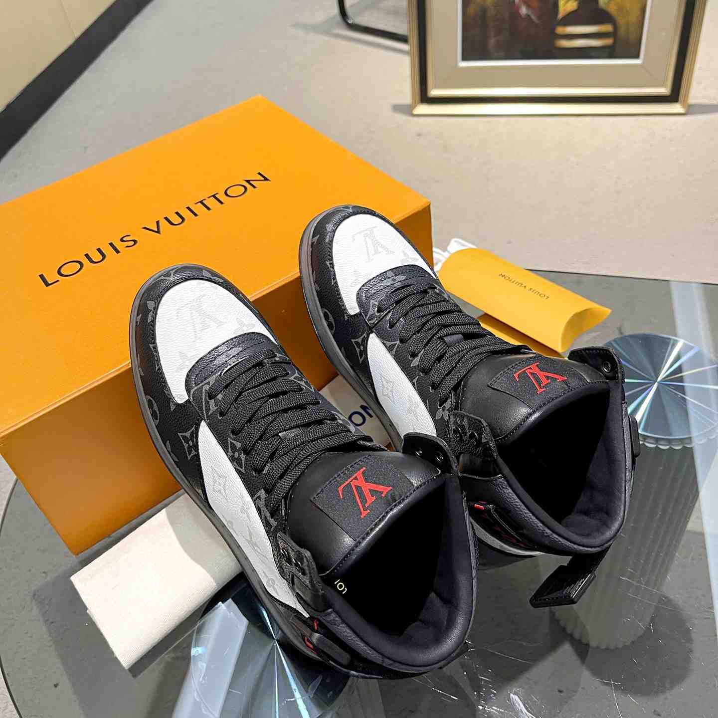Louis Vuitton Rivoli Sneaker Boot - EUR FASHION