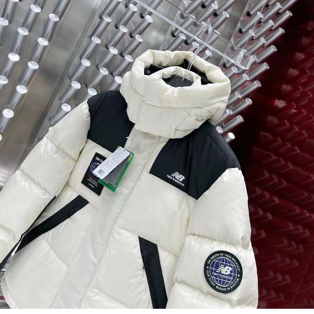 New Balance Hooded Puffer Short Daunenjacke - EUR FASHION