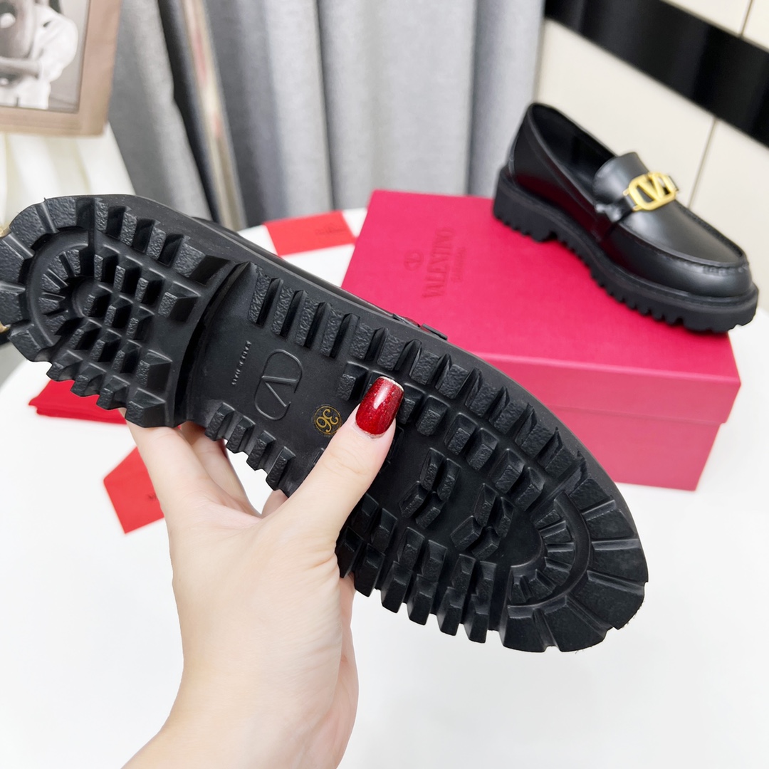 Valenti VLogo Signature Loafer aus Kalbsleder - EUR FASHION