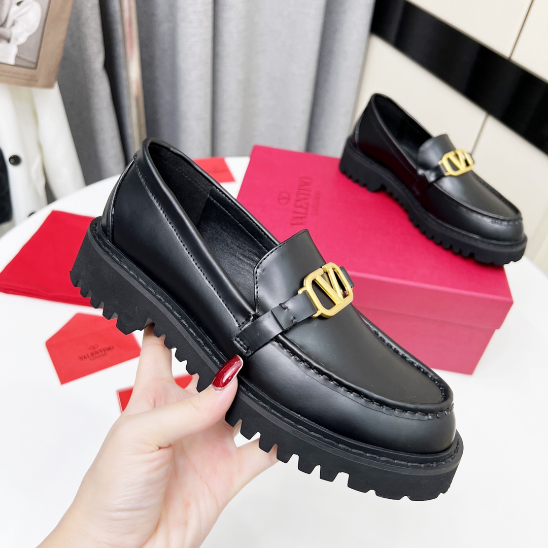 Valenti VLogo Signature Loafer aus Kalbsleder - EUR FASHION