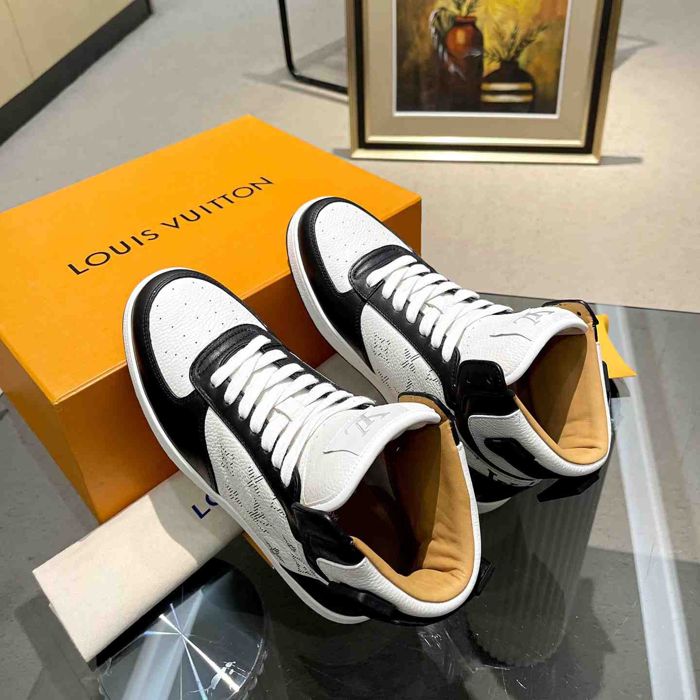 Louis Vuitton Rivoli Sneaker Boot - EUR FASHION