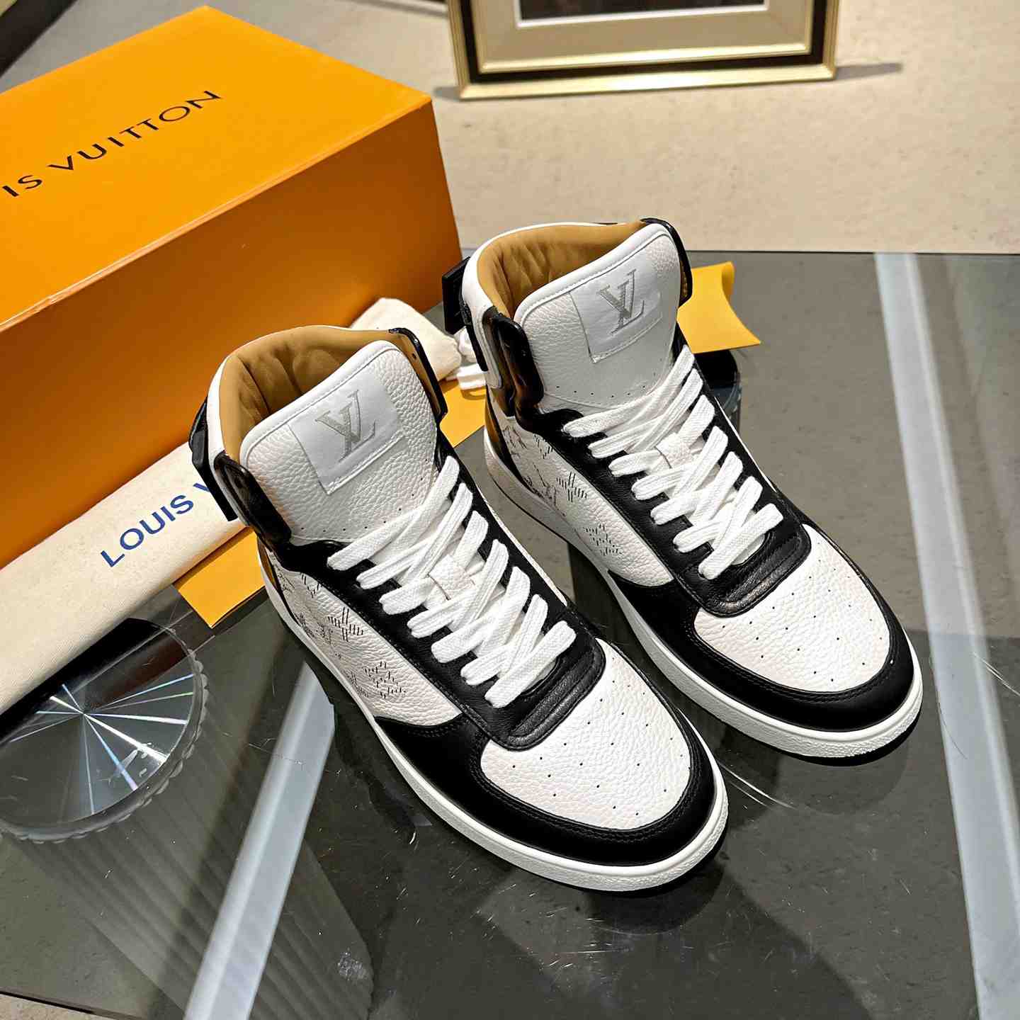 Louis Vuitton Rivoli Sneaker Boot - EUR FASHION