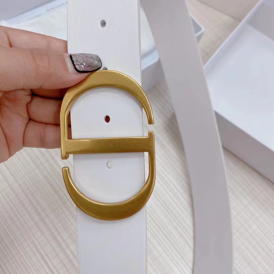 Dior-Ledergürtel mit „CD“-Schnalle - EUR FASHION