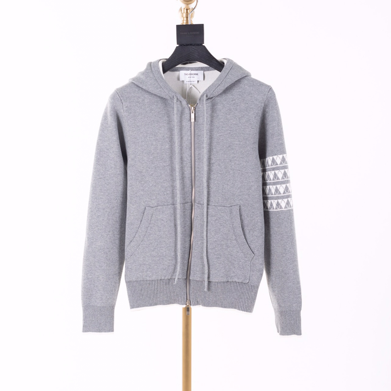 Thom Browne Hector Kapuzenpullover mit Reißverschluss - EUR FASHION