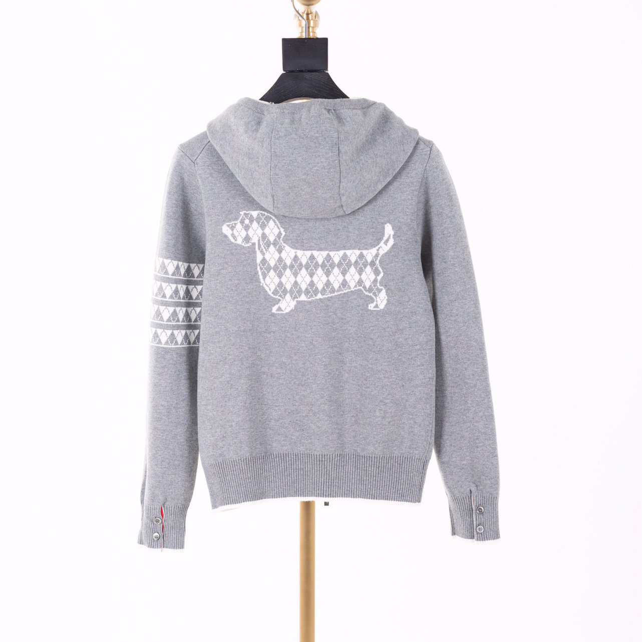 Thom Browne Hector Kapuzenpullover mit Reißverschluss - EUR FASHION