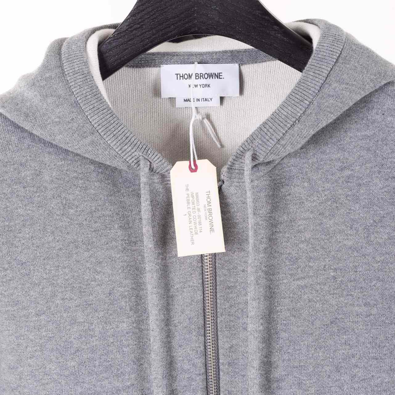 Thom Browne Hector Kapuzenpullover mit Reißverschluss - EUR FASHION