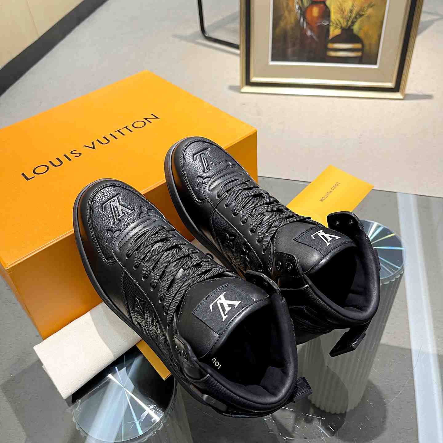 Louis Vuitton Rivoli Sneaker Boot - EUR FASHION