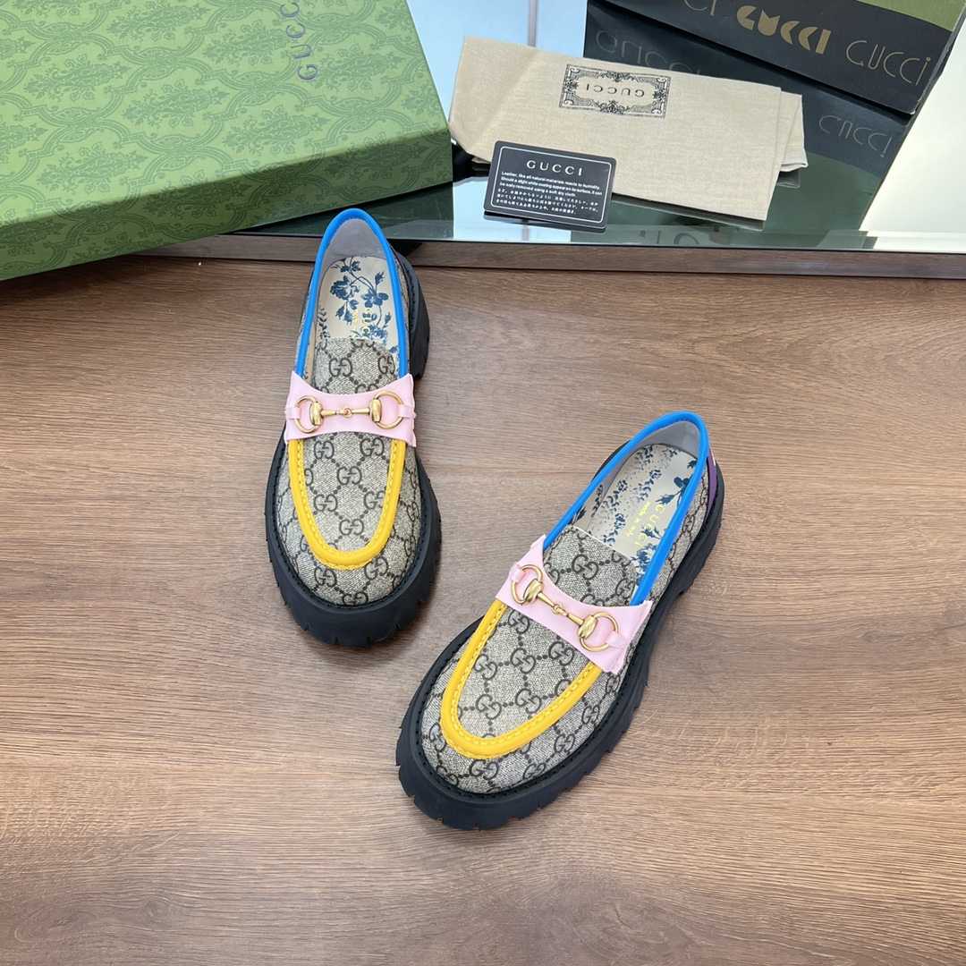 Gucci Damen-Loafer mit GG Lug-Sohle - EUR FASHION