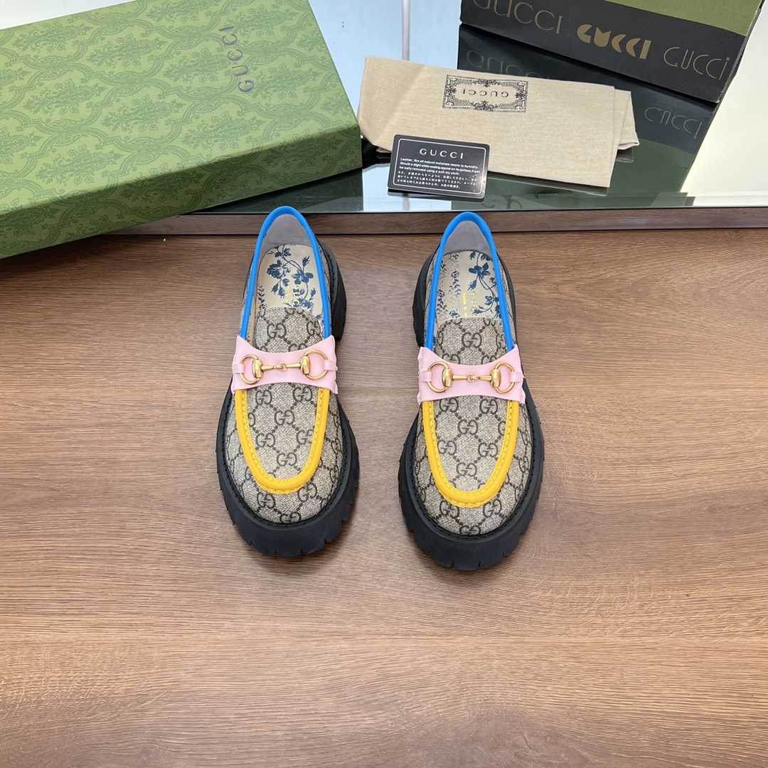 Gucci Damen-Loafer mit GG Lug-Sohle - EUR FASHION