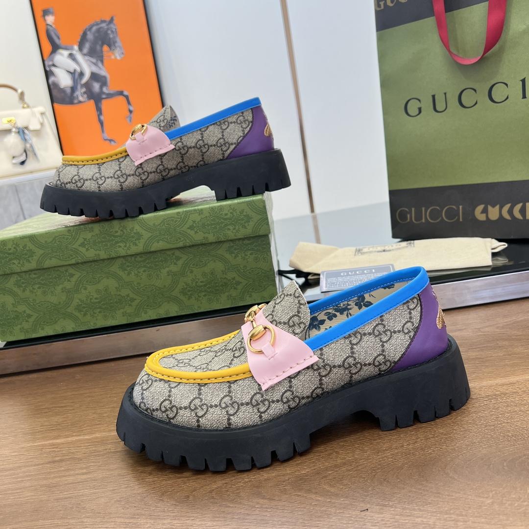 Gucci Damen-Loafer mit GG Lug-Sohle - EUR FASHION