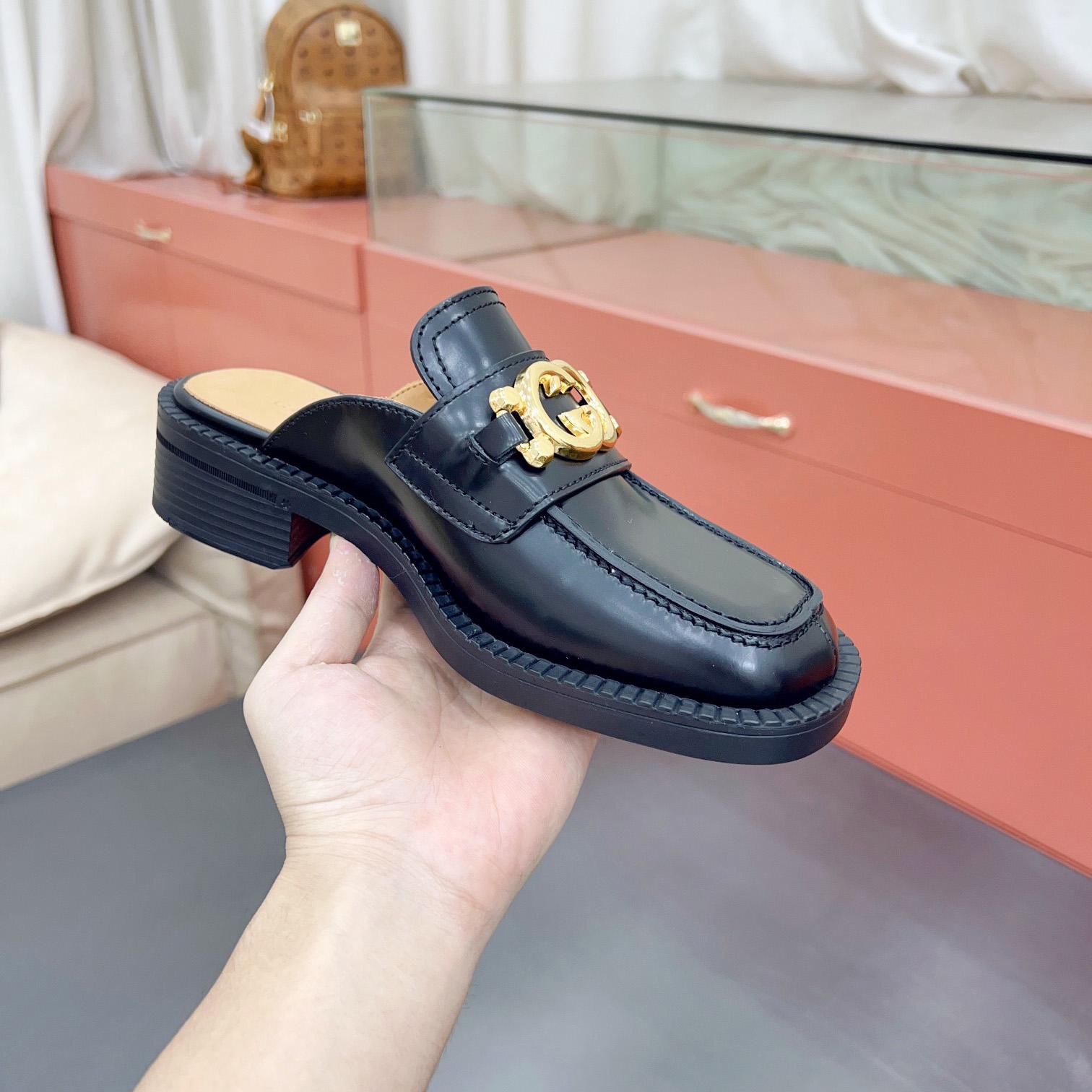 Gucci Damen-Slipper mit ineinandergreifendem G - EUR FASHION