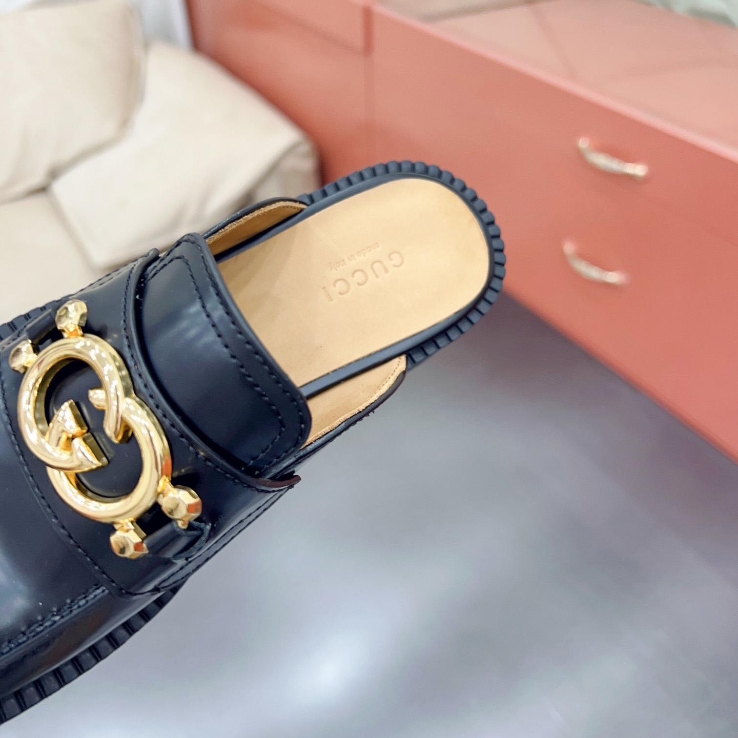 Gucci Damen-Slipper mit ineinandergreifendem G - EUR FASHION