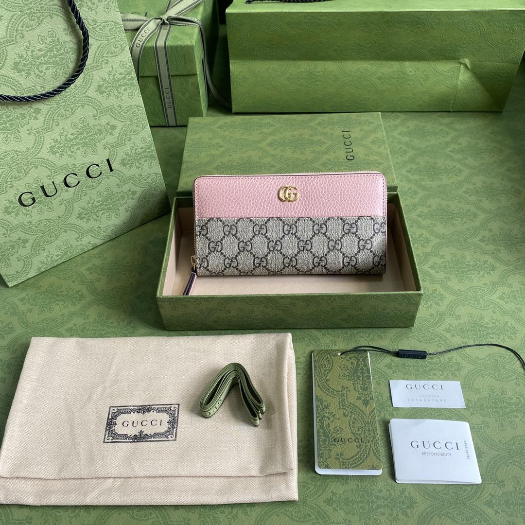 Gucci GG Marmont Reißverschluss-Geldbörse (19–10–3,5 cm) - EUR FASHION