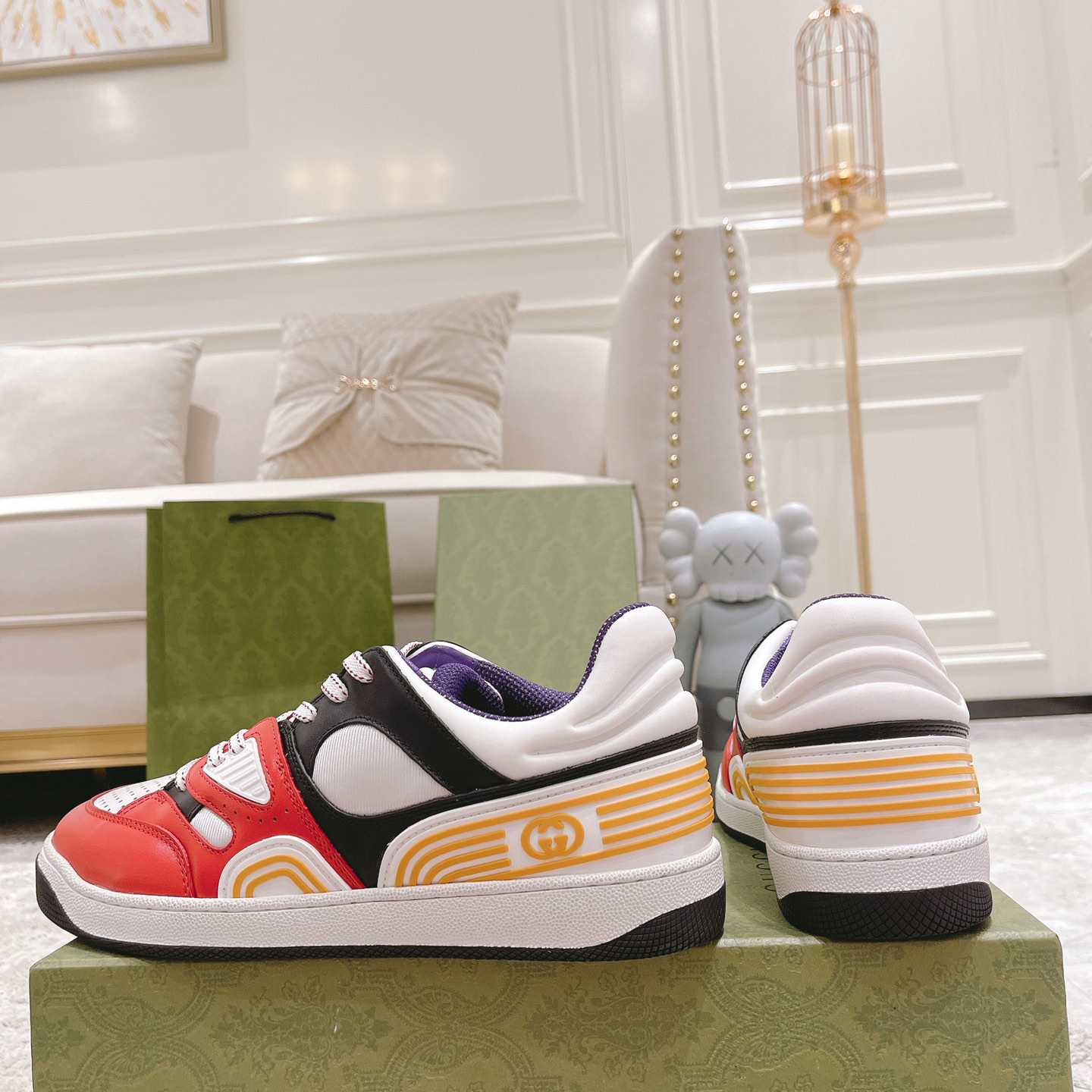 Gucci Basket Sneaker mit ineinandergreifendem G - EUR FASHION