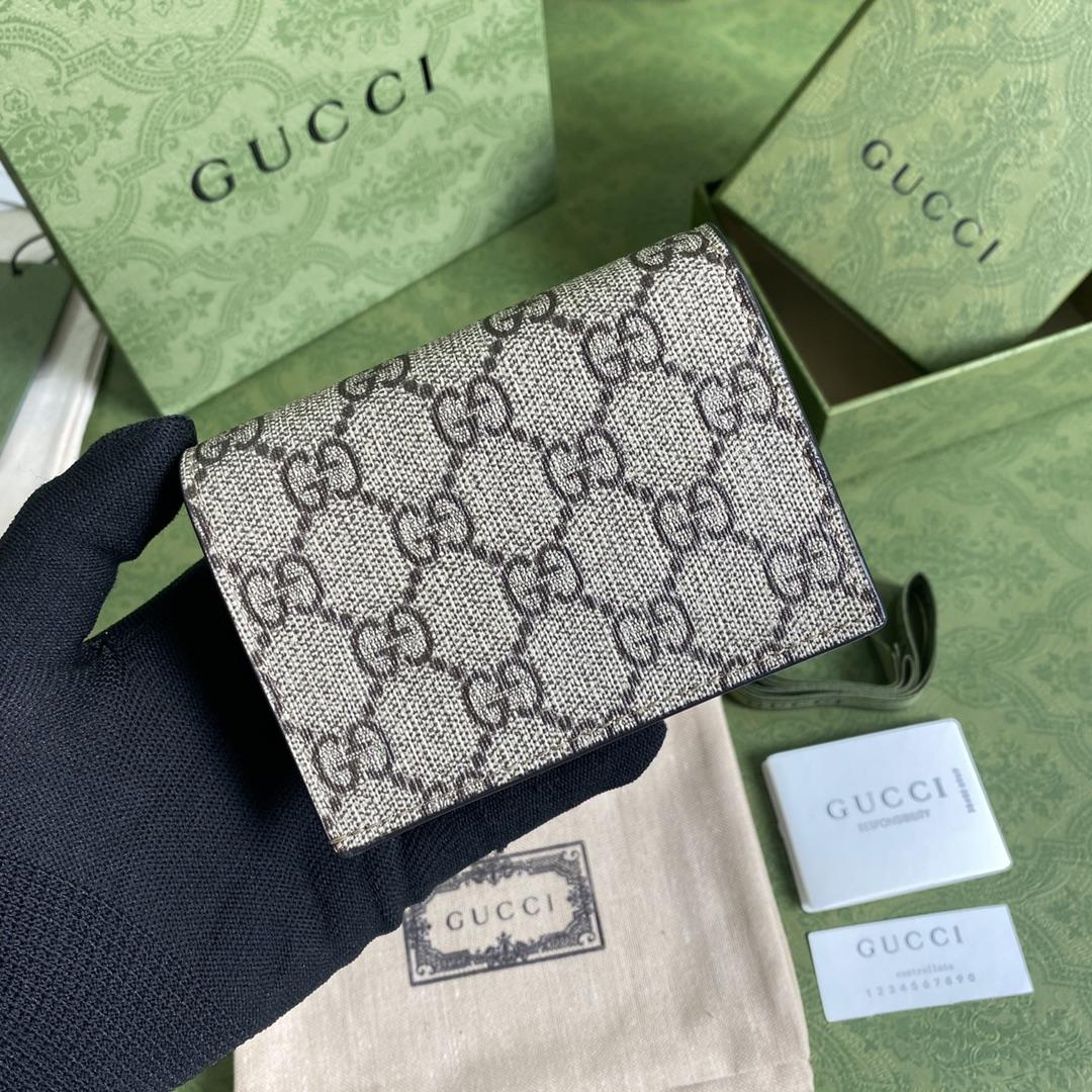 Gucci GG Marmont Kartenetui-Geldbörse (11-9-3 cm) - EUR FASHION
