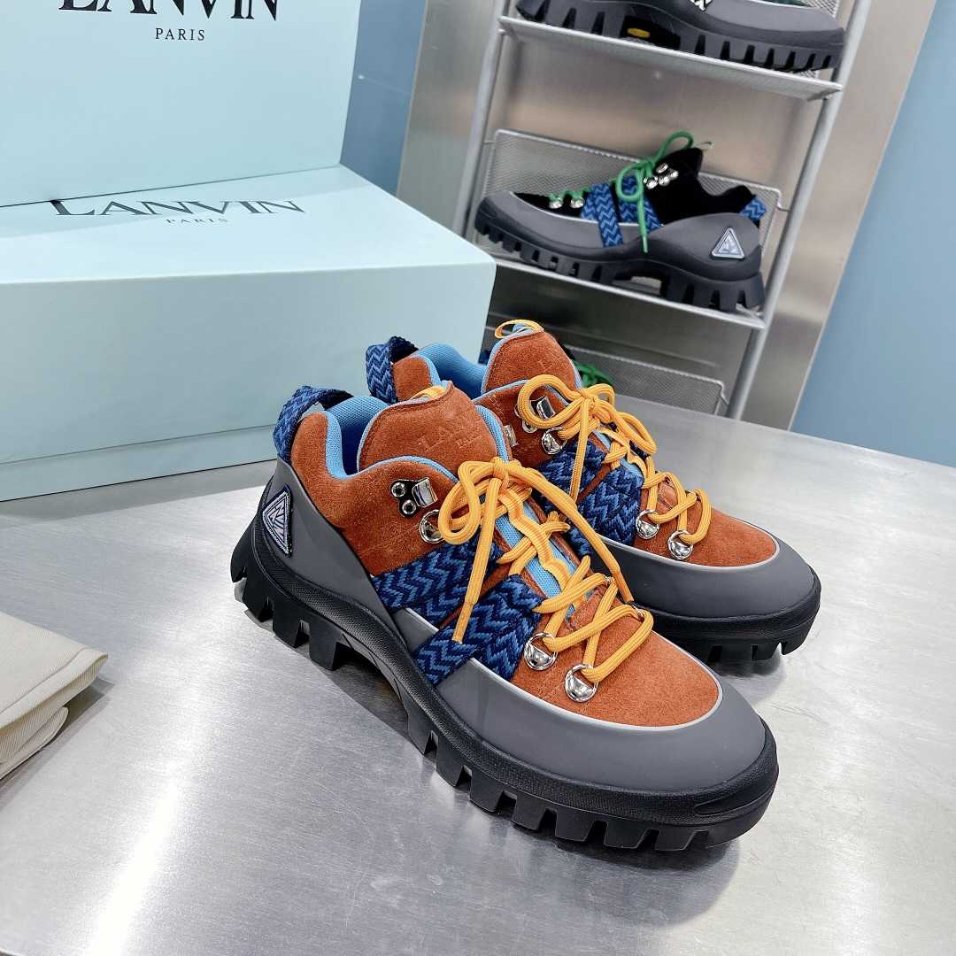 Lanvin-Schnürsneaker mit klobiger Sohle - EUR FASHION