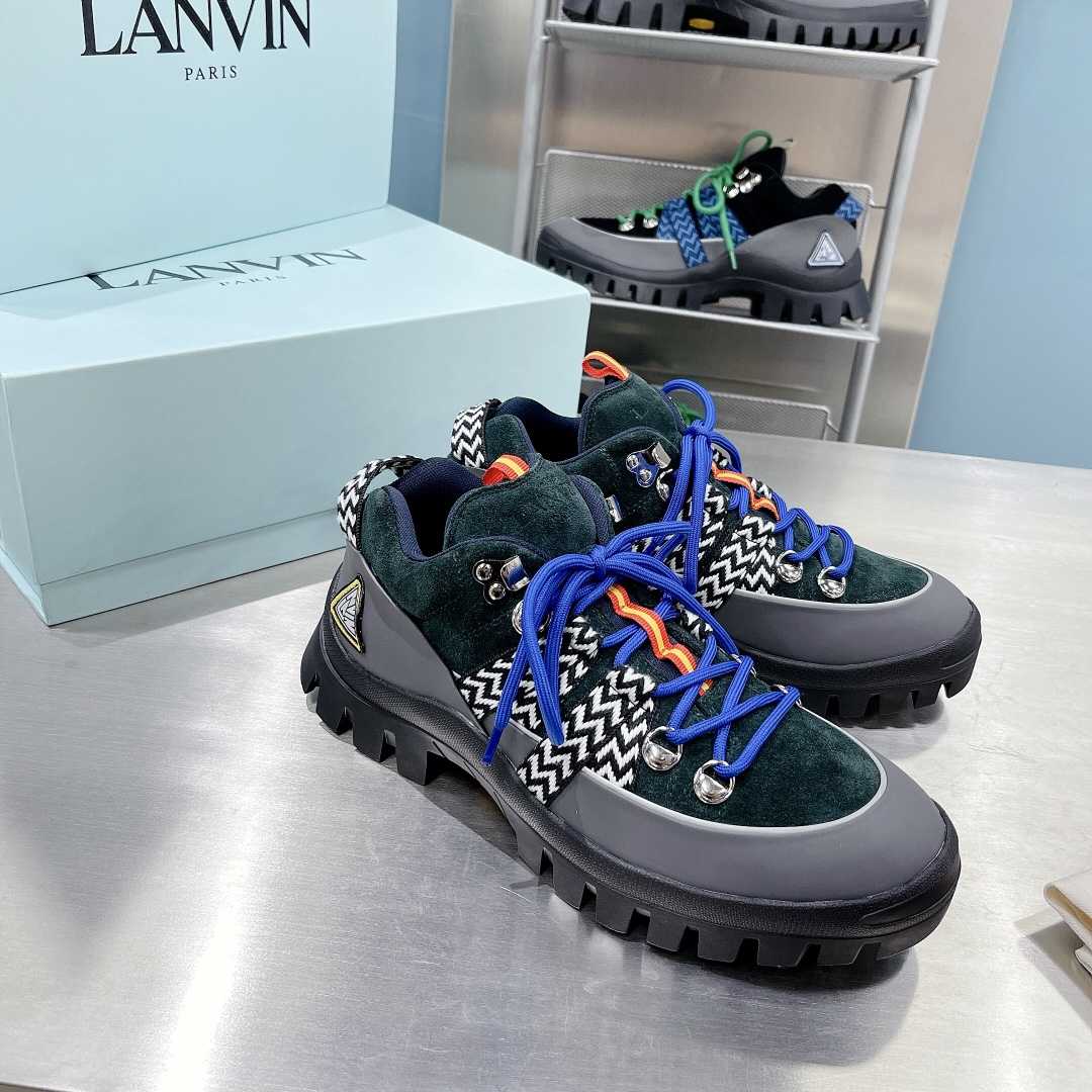 Lanvin-Schnürsneaker mit klobiger Sohle - EUR FASHION