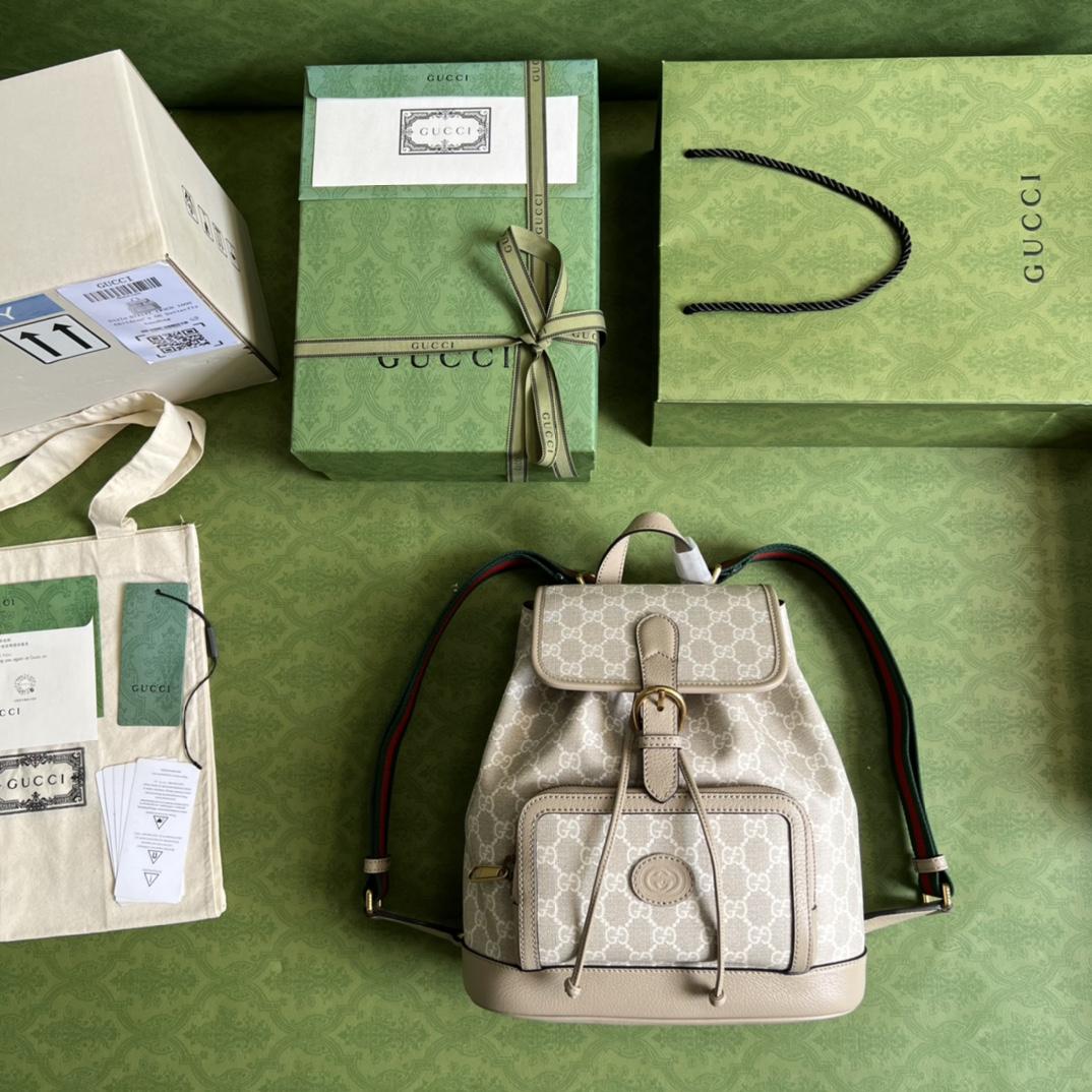 Gucci-Rucksack mit ineinandergreifendem G (26,5–30–13 cm) - EUR FASHION