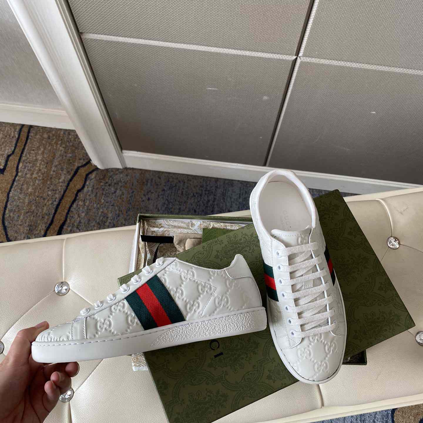 Gucci Tennis 1977 Sneaker (in britischer Größe) - EUR FASHION