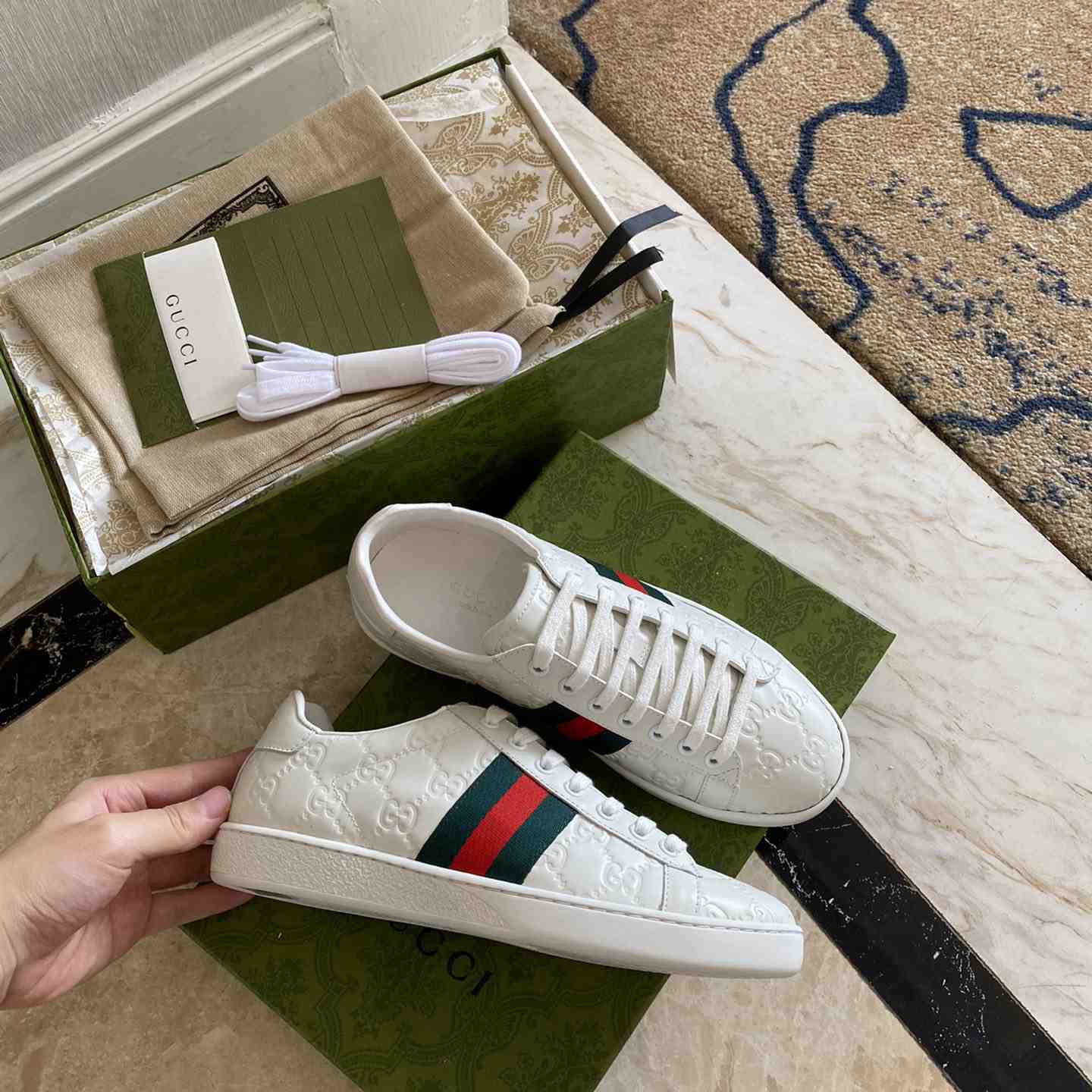 Gucci Tennis 1977 Sneaker (in britischer Größe) - EUR FASHION