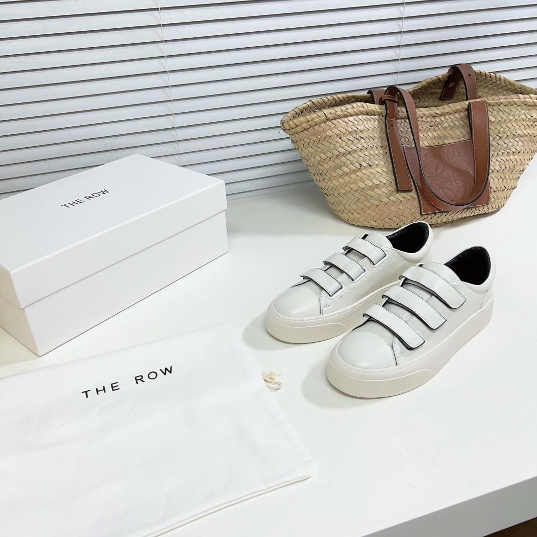 The Row Dean Riemchensneaker aus Leder - EUR FASHION