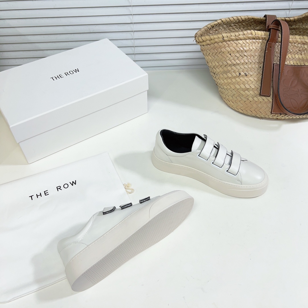 The Row Dean Riemchensneaker aus Leder - EUR FASHION