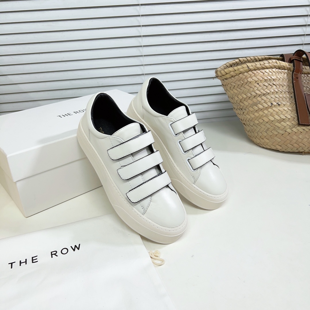 The Row Dean Riemchensneaker aus Leder - EUR FASHION