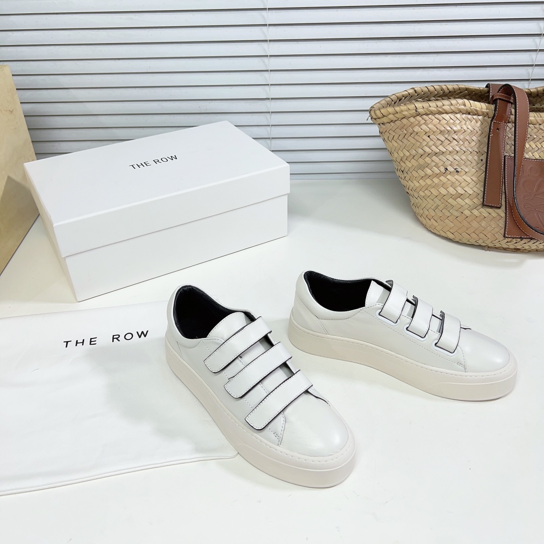 The Row Dean Riemchensneaker aus Leder - EUR FASHION