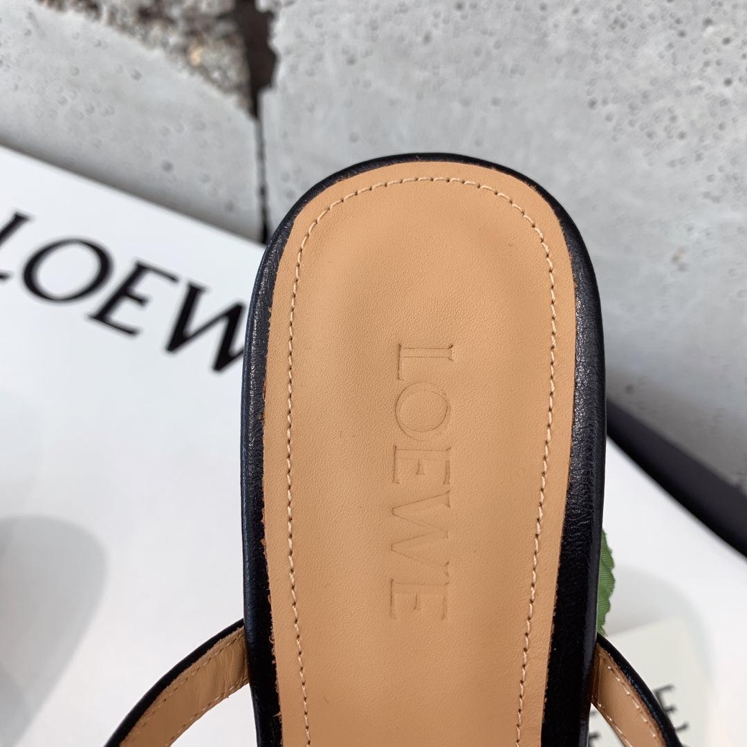 Loewe Rose Heel Sandale aus Ziegenleder - EUR FASHION