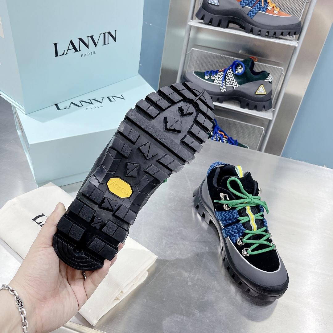 Lanvin-Schnürsneaker mit klobiger Sohle - EUR FASHION