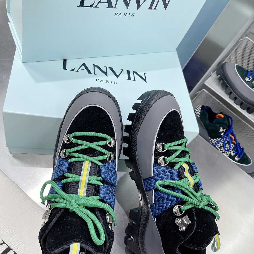 Lanvin-Schnürsneaker mit klobiger Sohle - EUR FASHION