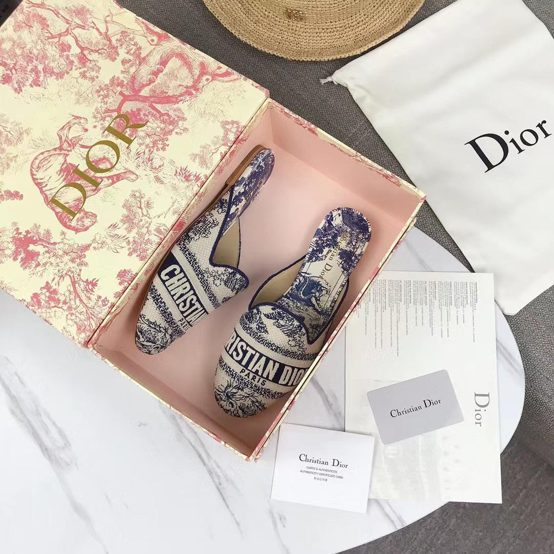 Dior Granville Mules - EUR FASHION