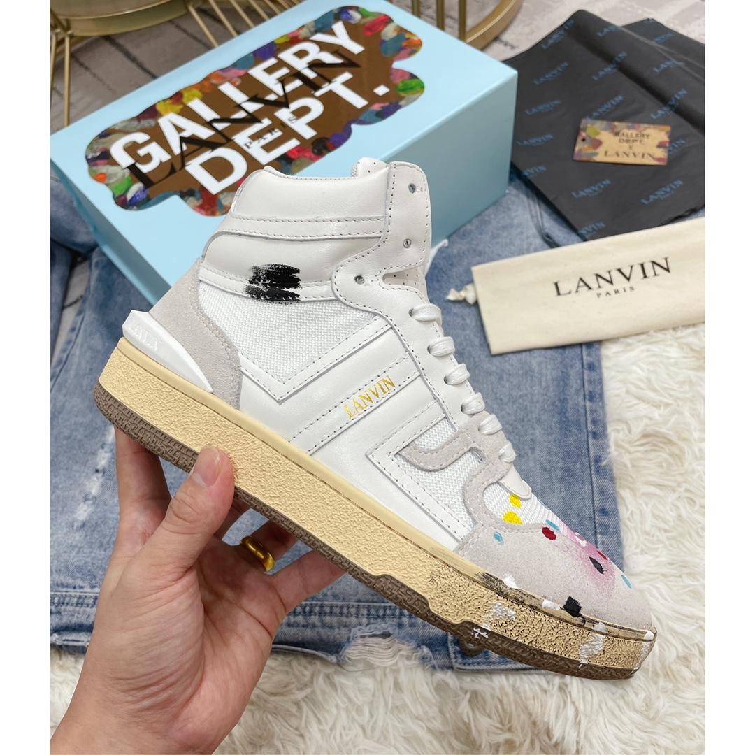 Lanvin x Gallery Dept Clay High-Top-Sneaker - EUR FASHION